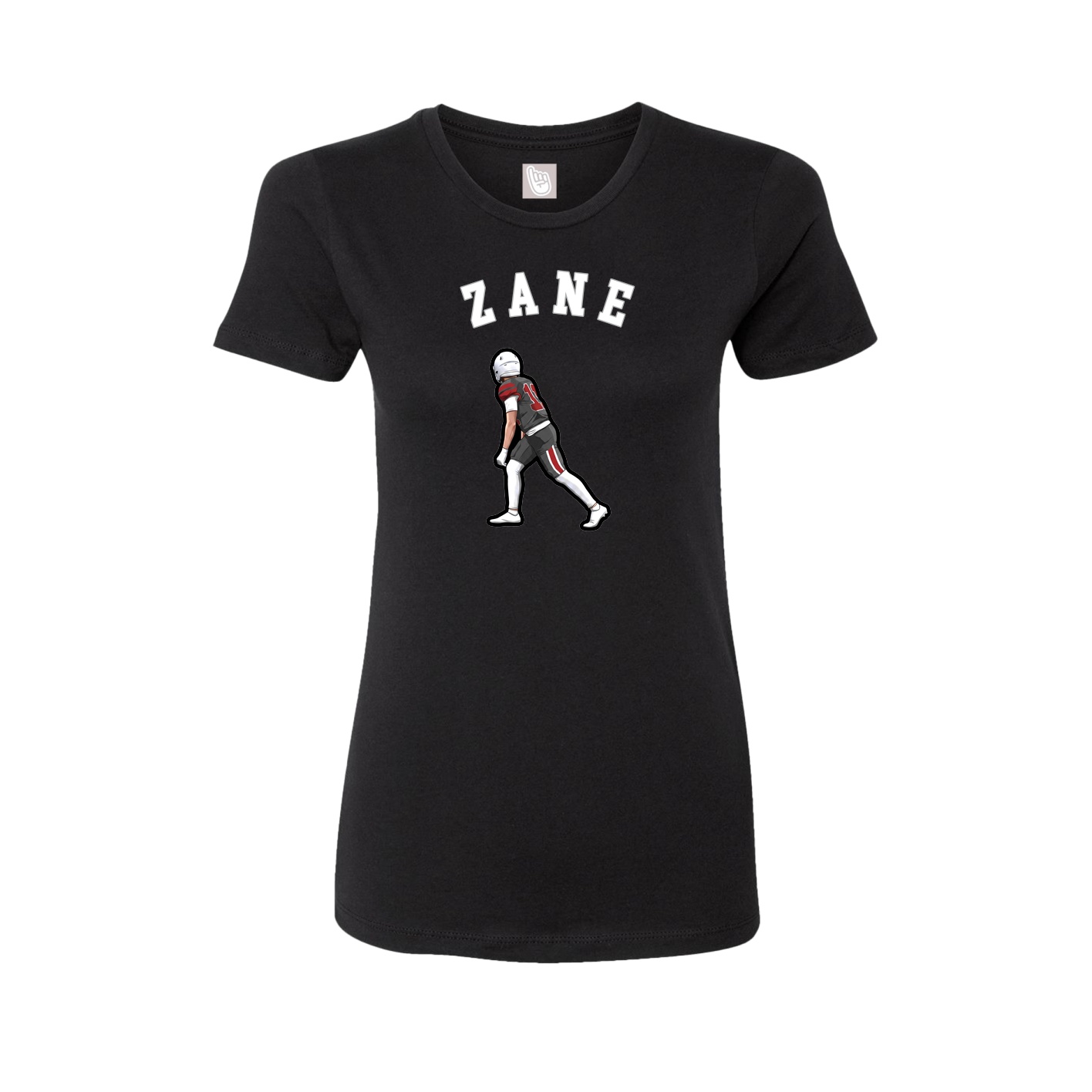 Womens Tee — Shirsey Arch in Black