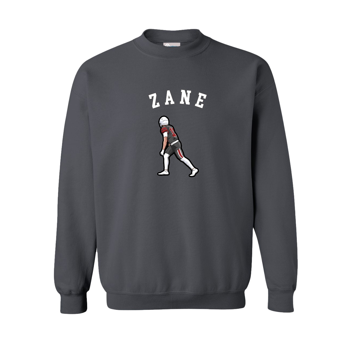 Fleece Crew — Shirsey Arch in Grey