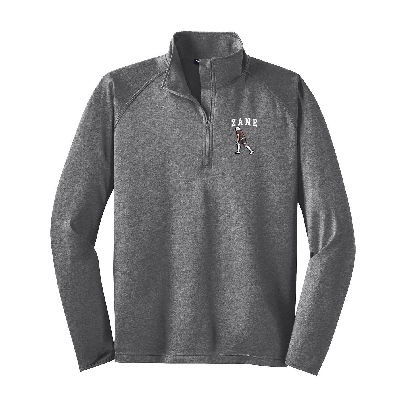 Q-Zip Pullover — Shirsey in Grey