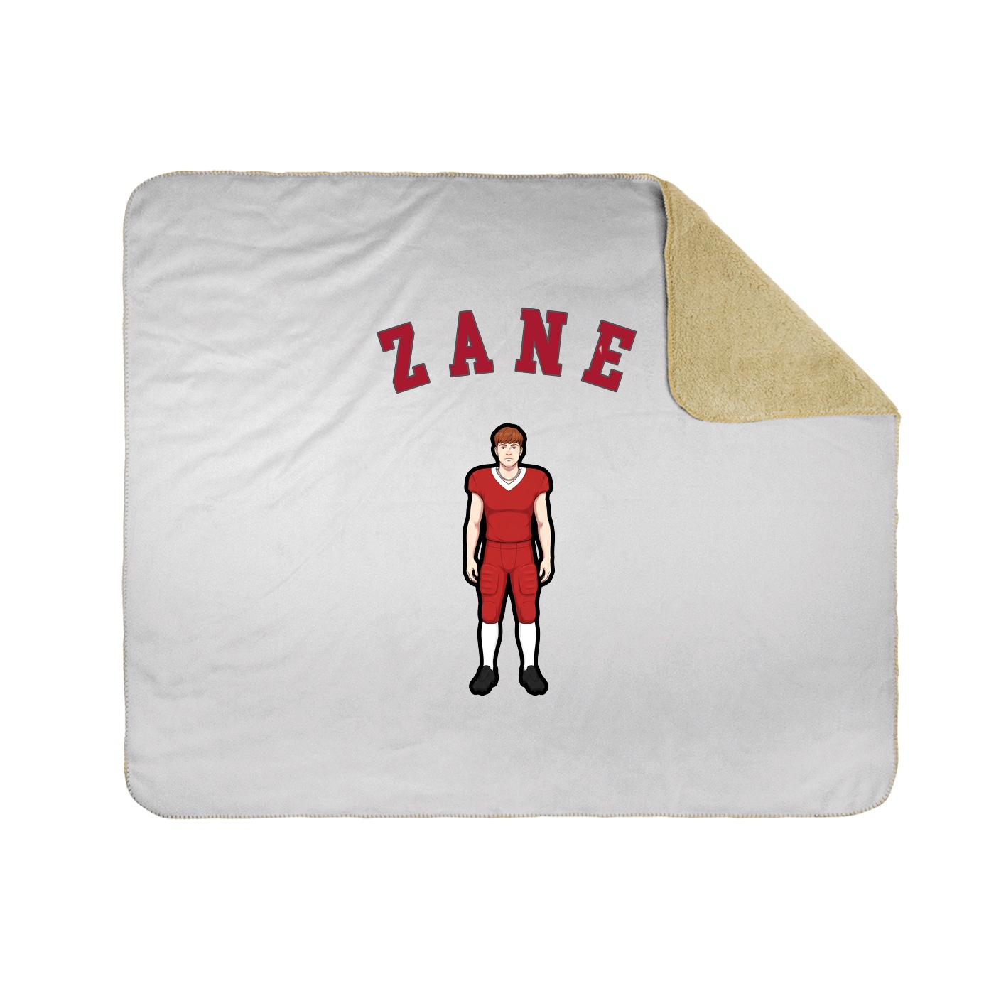 Throw Blanket — Shirsey Arch in White