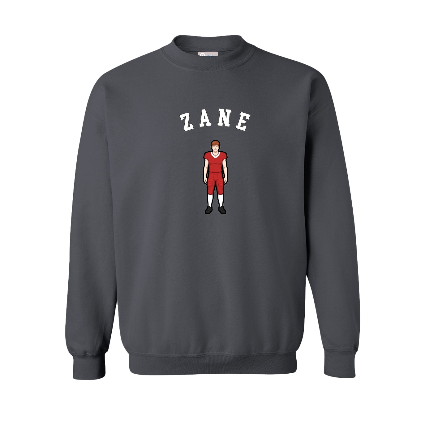 Fleece Crew — Shirsey Arch in Grey