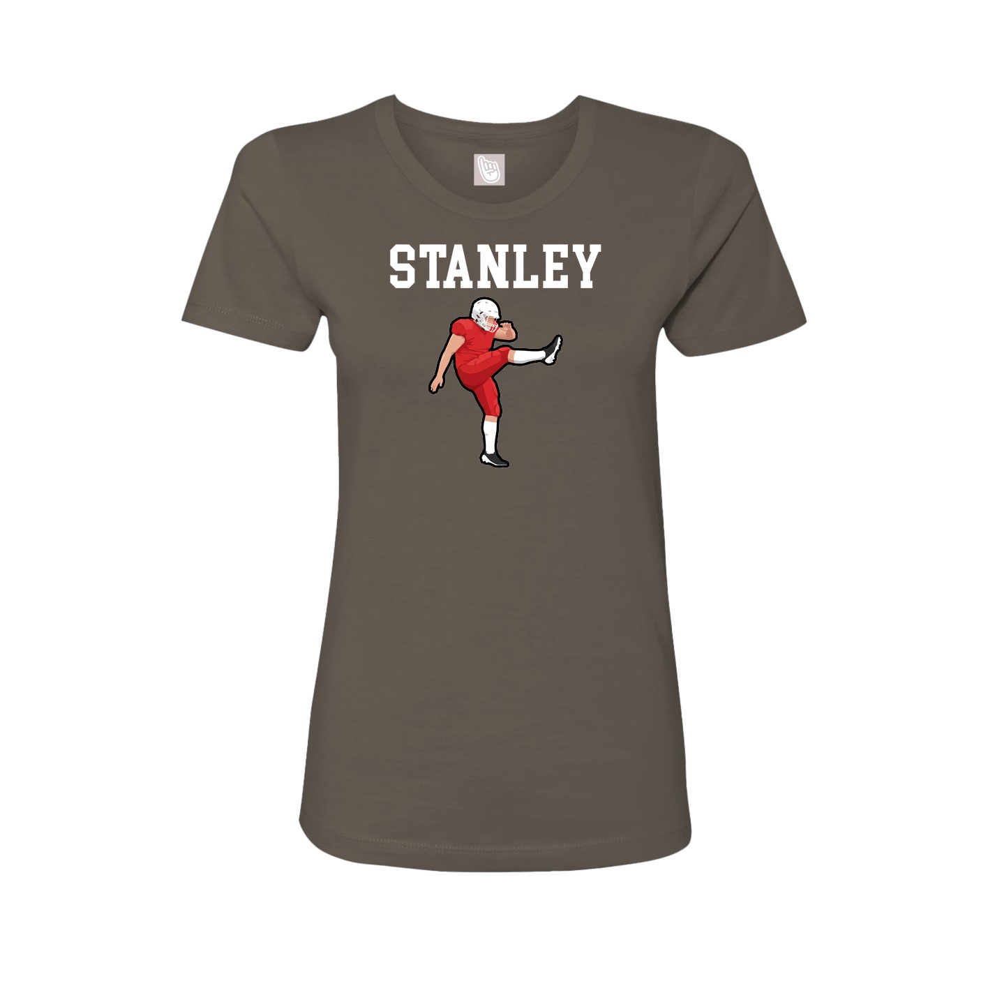 Fitted Women's Tee — Shirsey in Grey