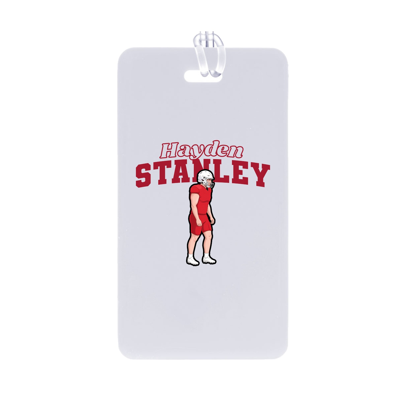 Bag Tag — Name Arch in Classic