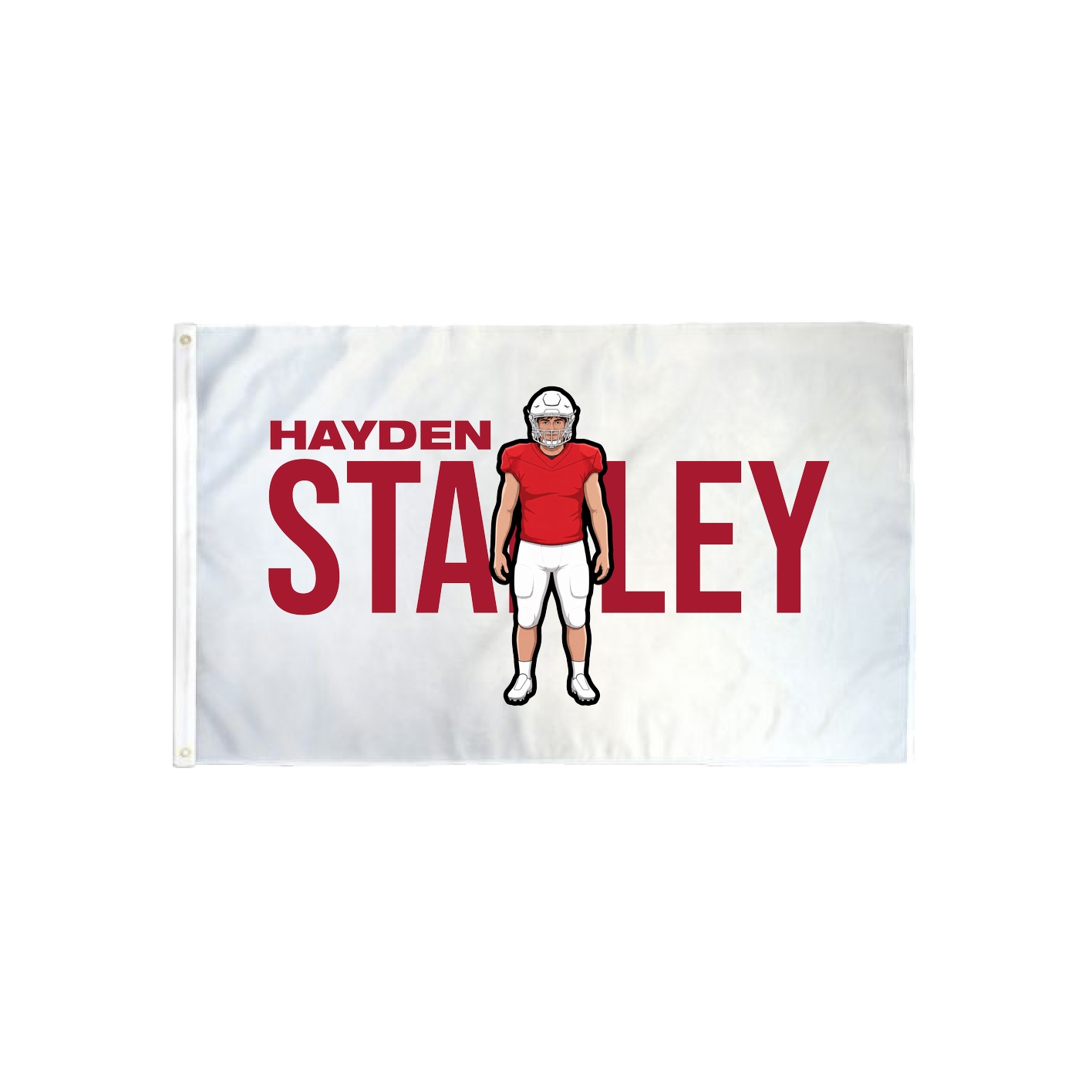 3x5 Flag — Player Name in Classic