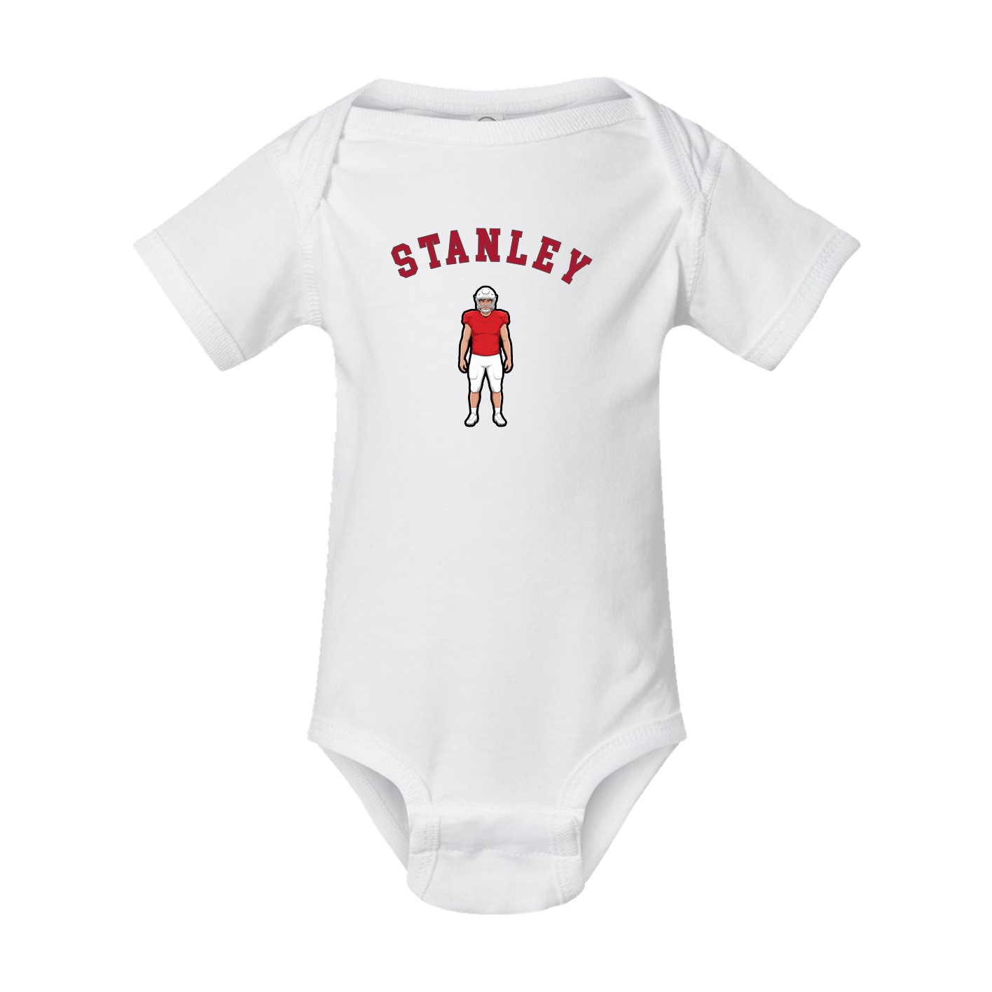 Baby Onesie — Shirsey Arch in White