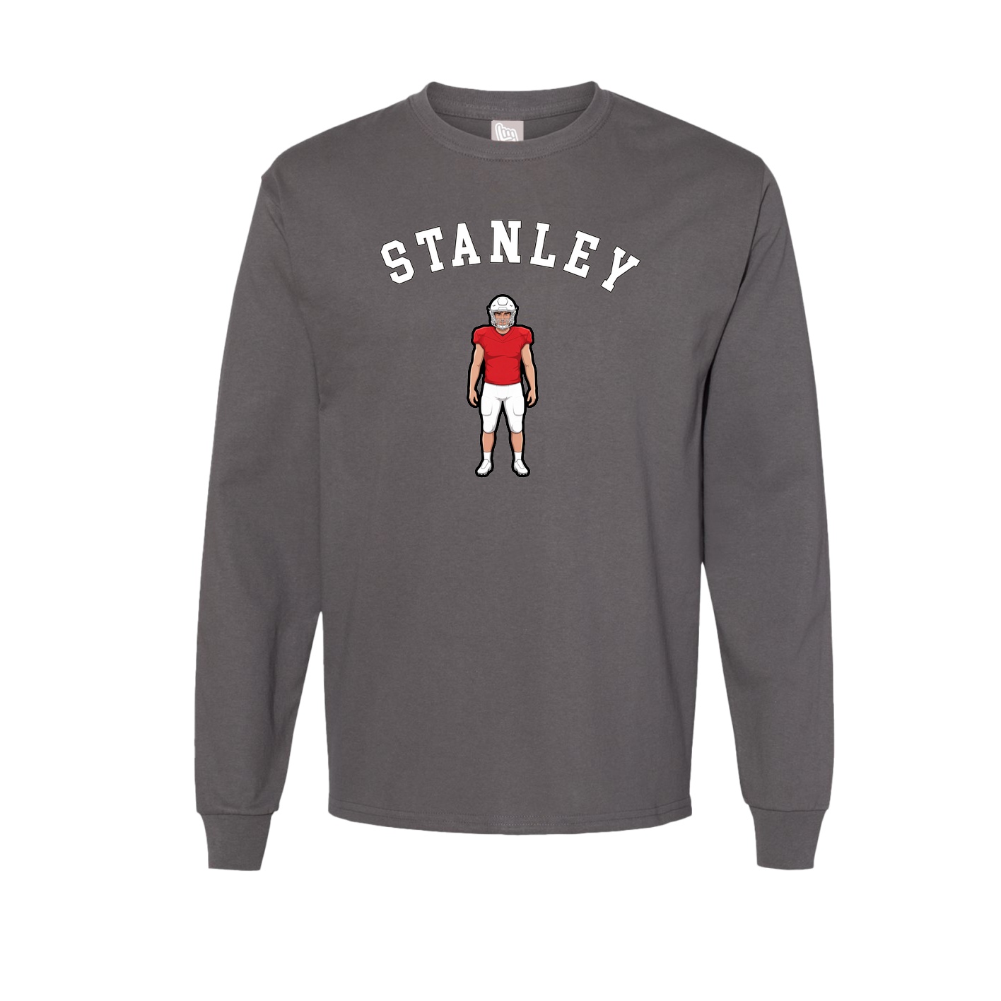 Long Sleeve Tee — Shirsey Arch in Grey