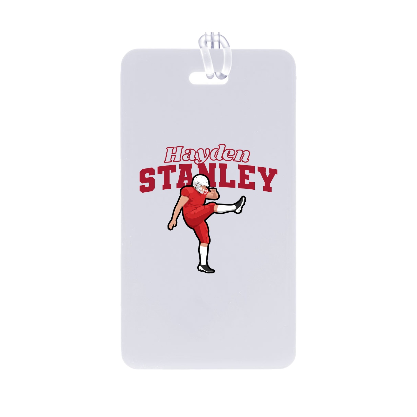 Bag Tag — Name Arch in Classic
