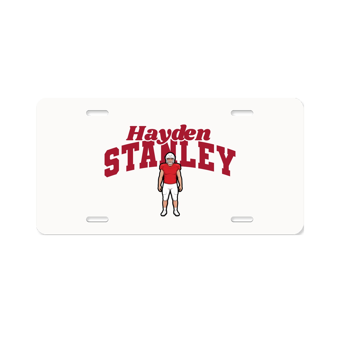License Plate — Signature Arch in Classic
