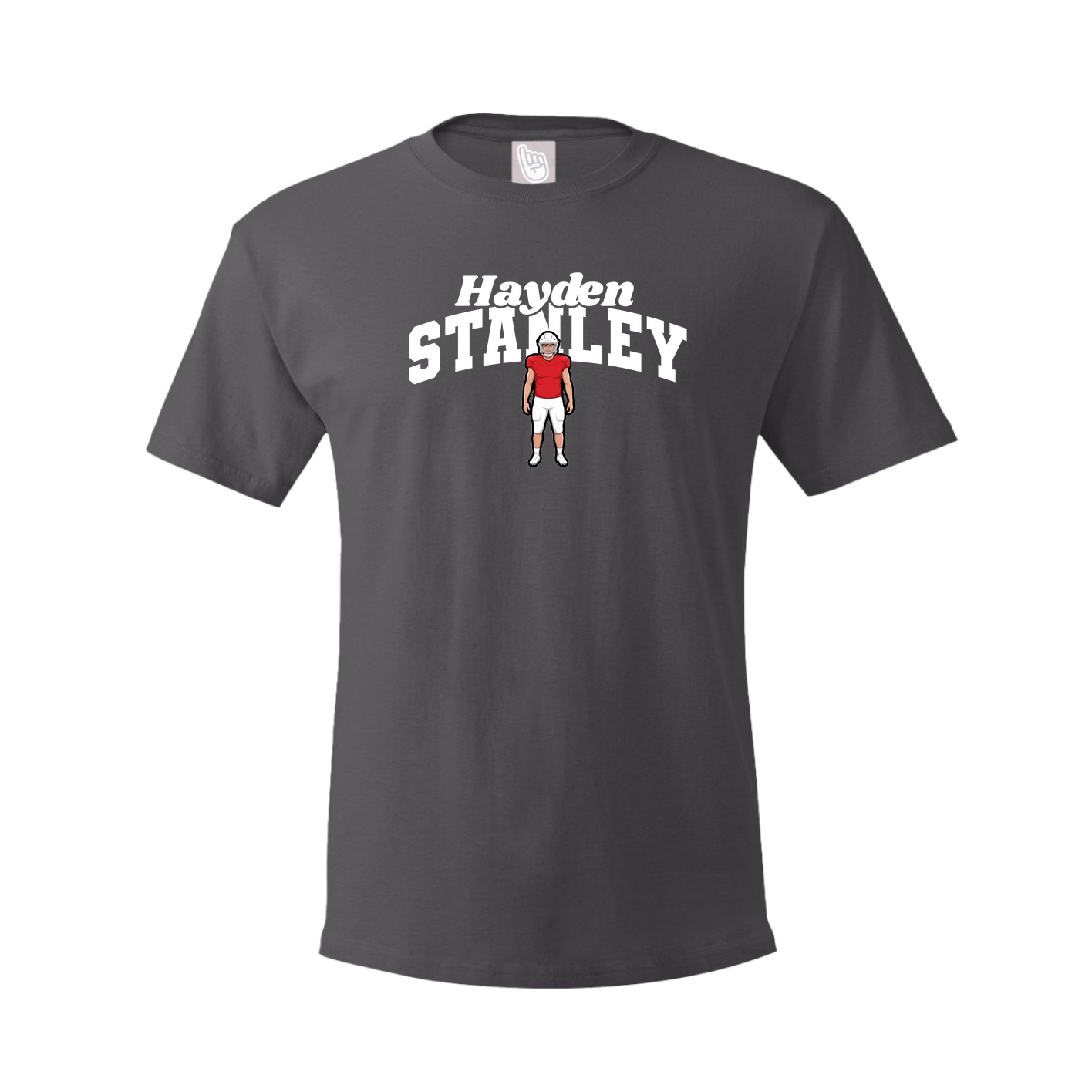 Tee — Signature Arch in Grey