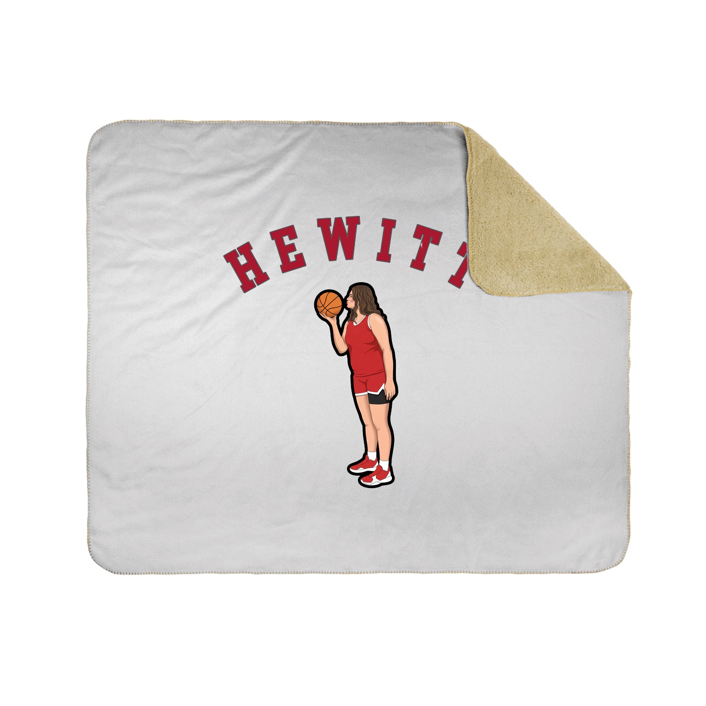Throw Blanket — Shirsey Arch in White
