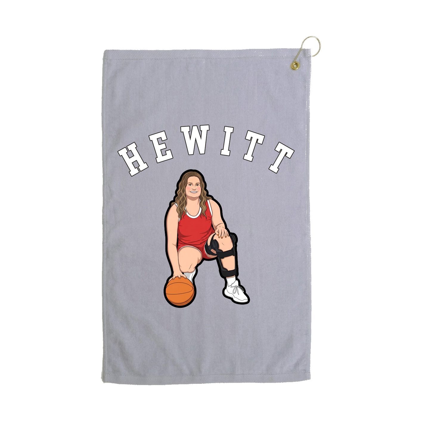 Golf Towel — Shirsey Arch in Grey
