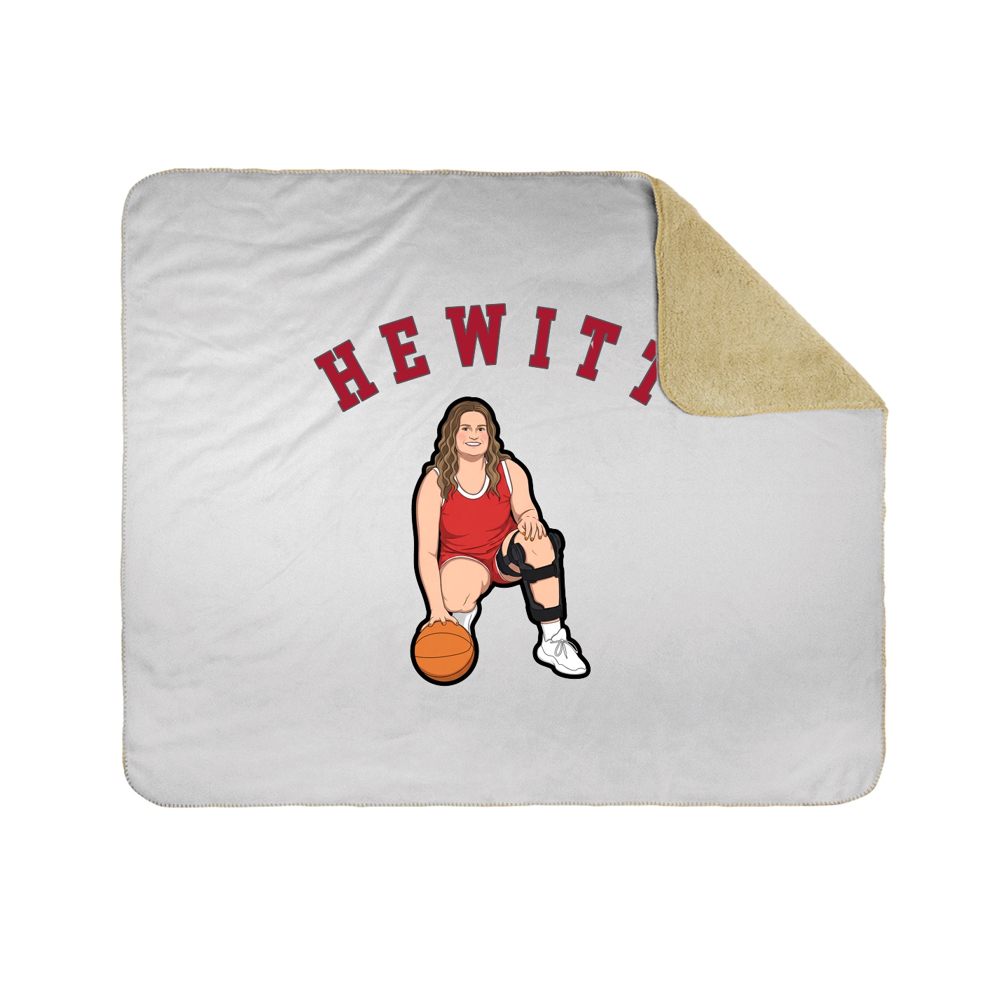 Throw Blanket — Shirsey Arch in White