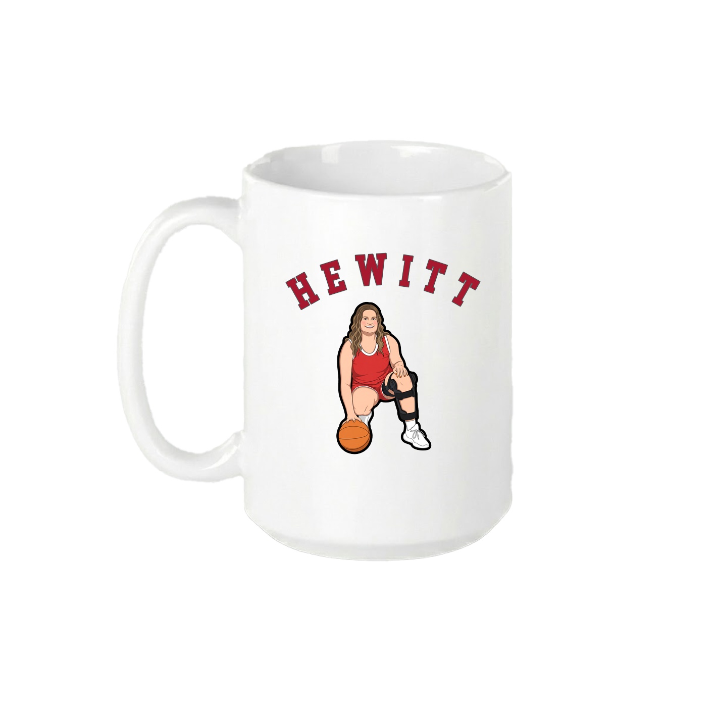 15oz Coffee Mug — Shirsey Arch in White