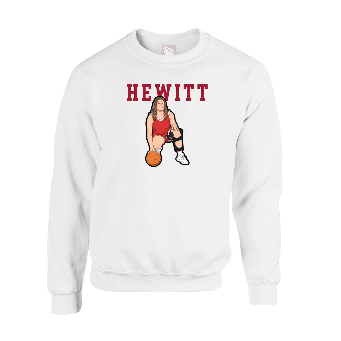 Fleece Crew — Shirsey in White