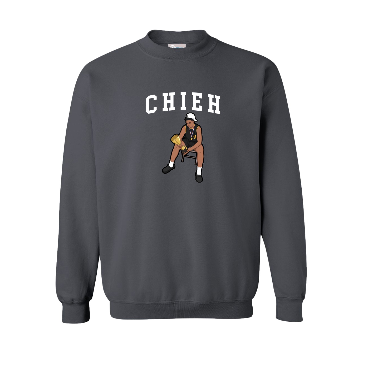 Fleece Crew — Shirsey in Grey