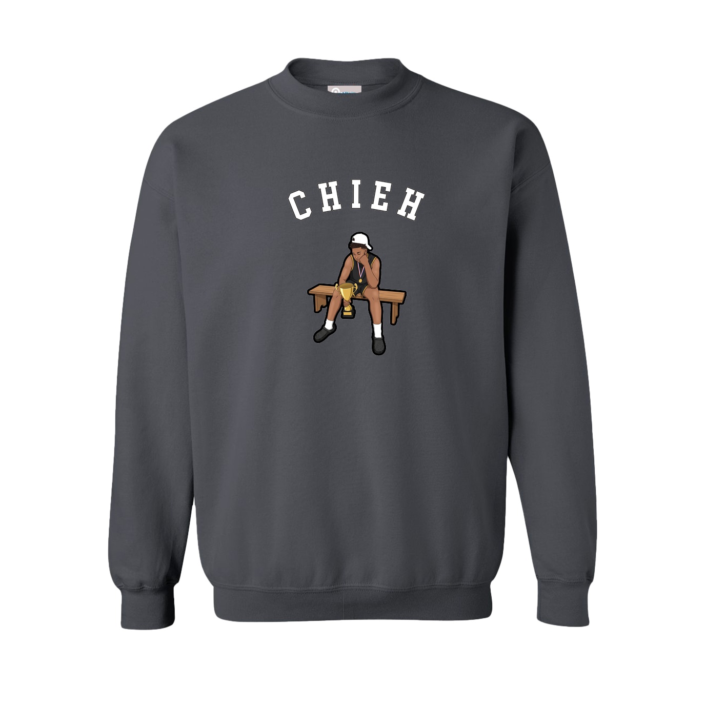 Fleece Crew — Shirsey Arch in Grey