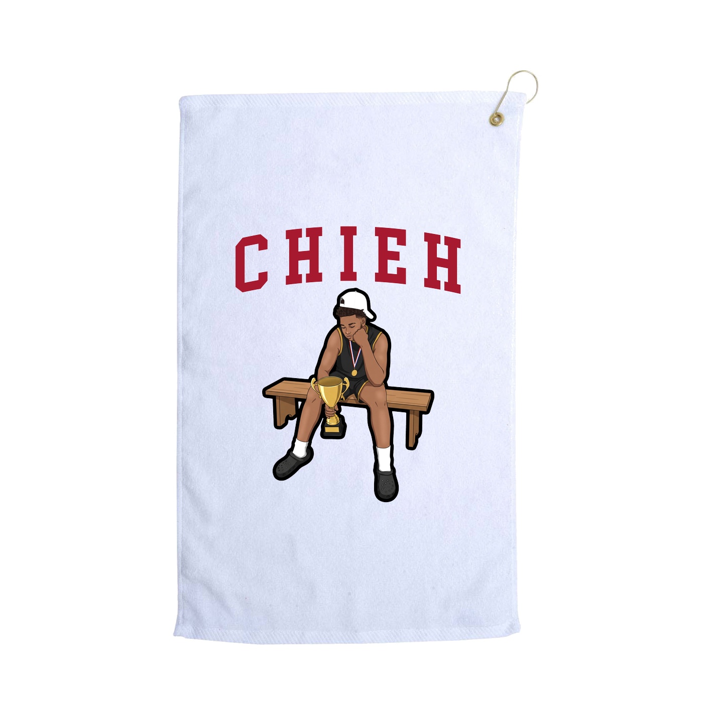 Golf Towel — Shirsey in White