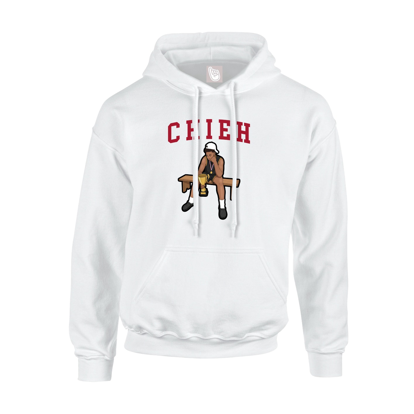 Youth Hoodie — Shirsey in White