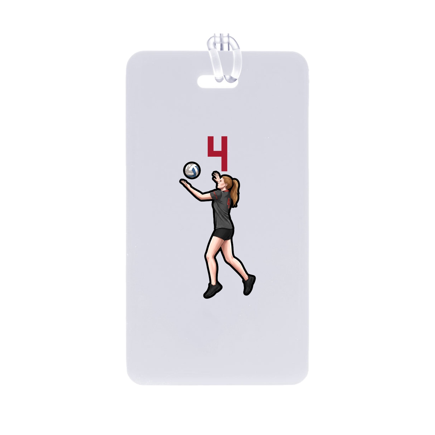 Bag Tag — Number Top in Classic