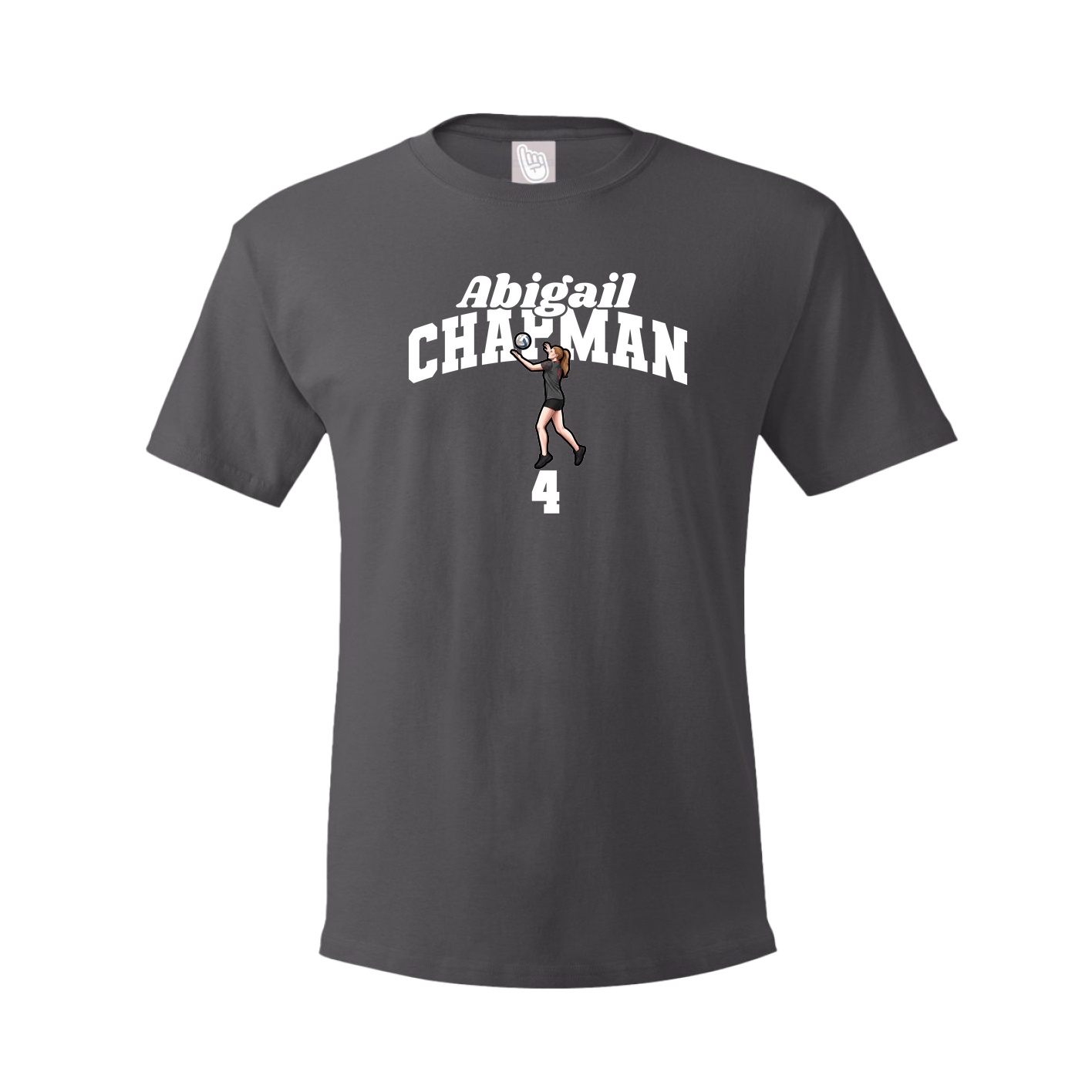 Tee — Signature Arch in Grey