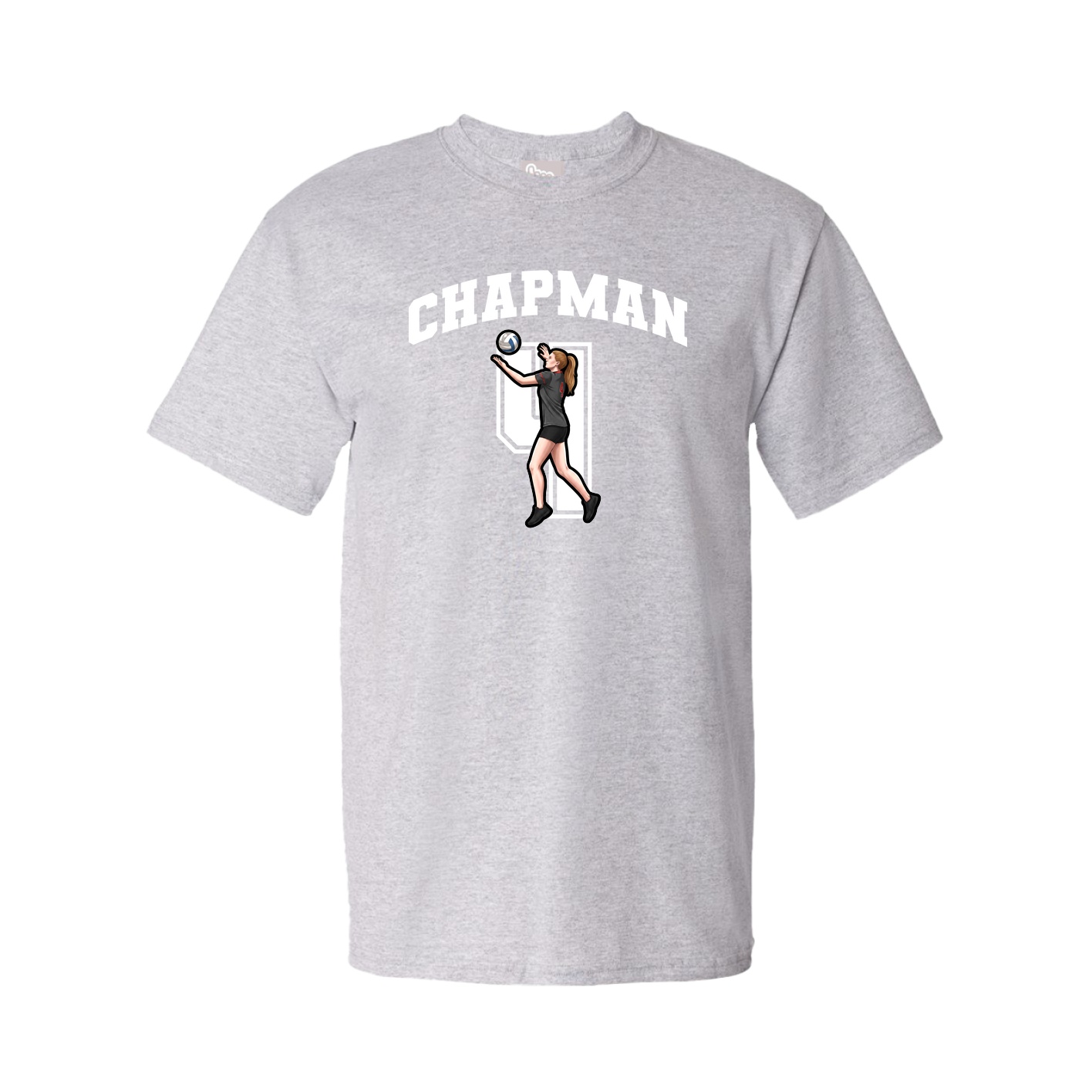 Youth Tee — Number in Grey