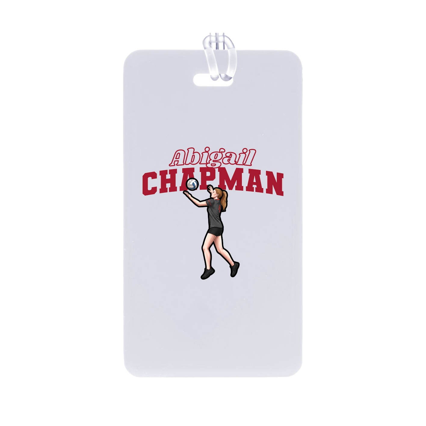 Bag Tag — Name Arch in Classic