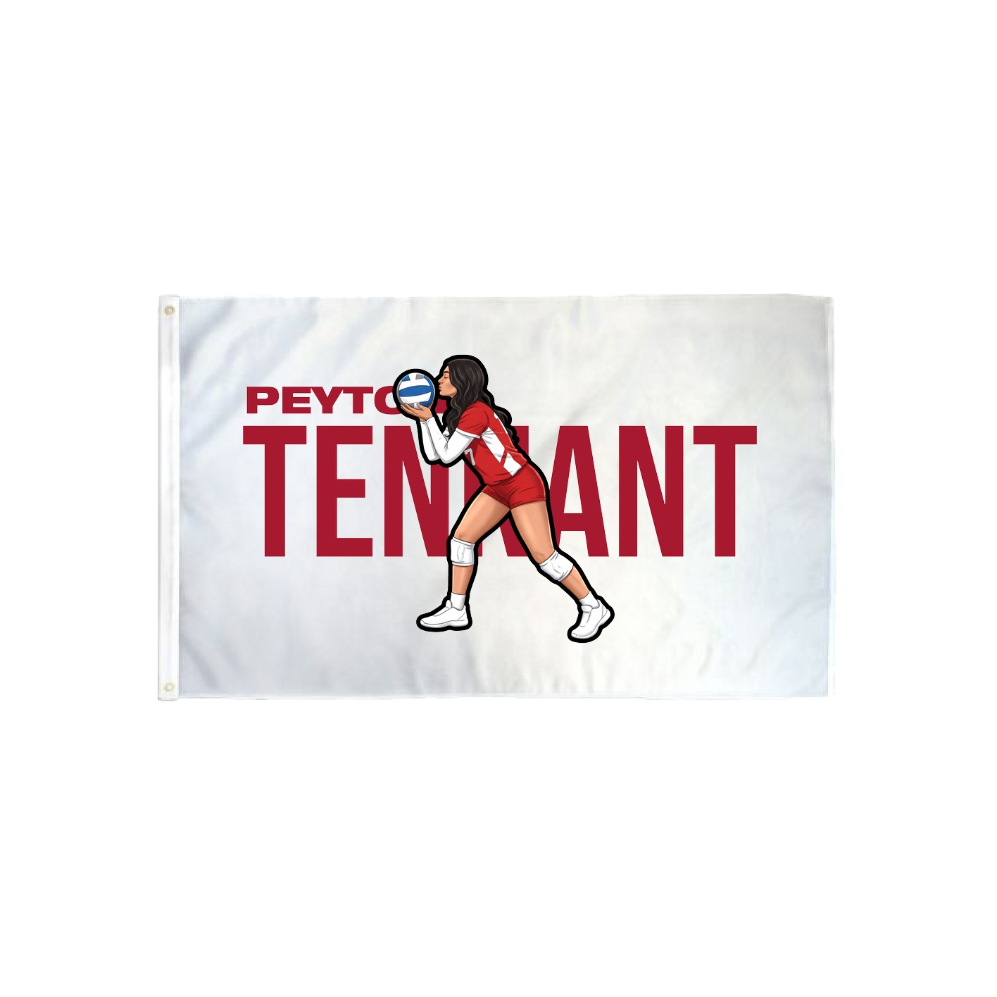 3x5 Flag — Player Name in Classic