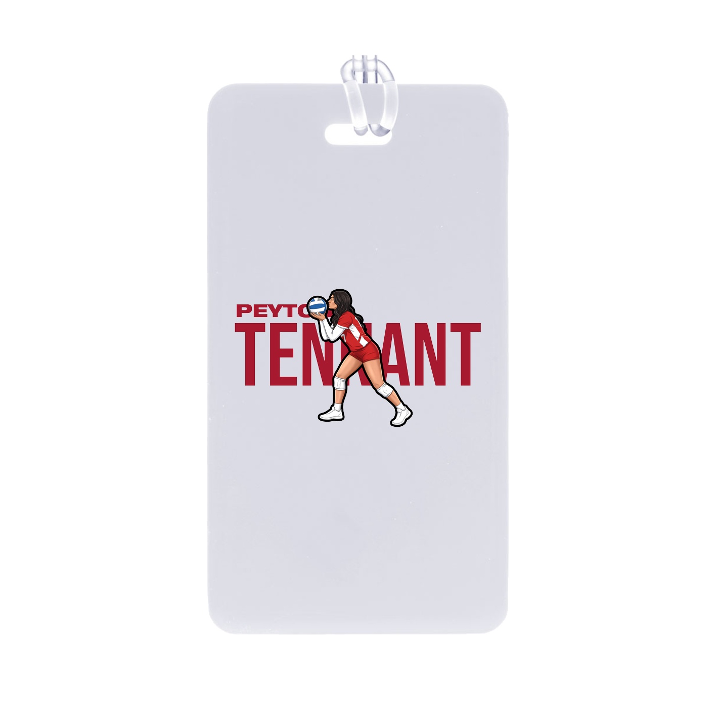 Bag Tag — Player Name in Classic
