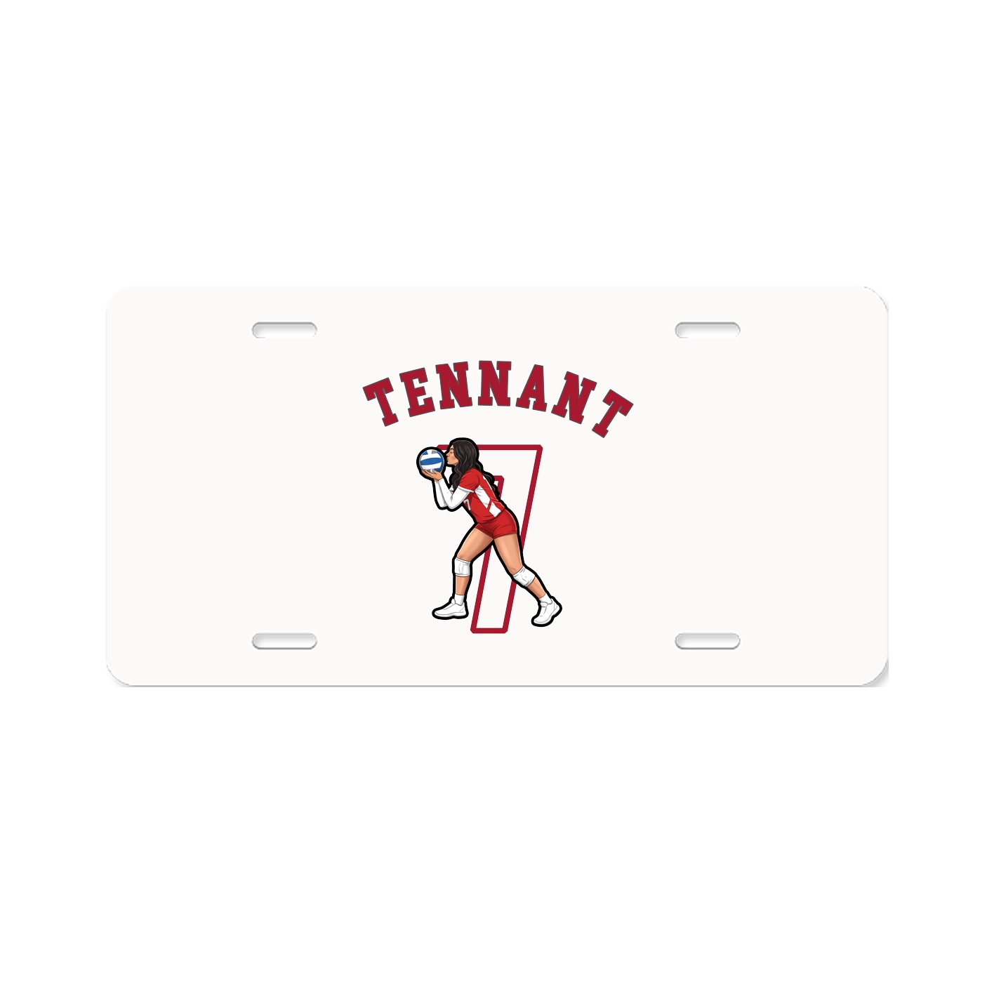 License Plate — Shirsey Arch in Classic