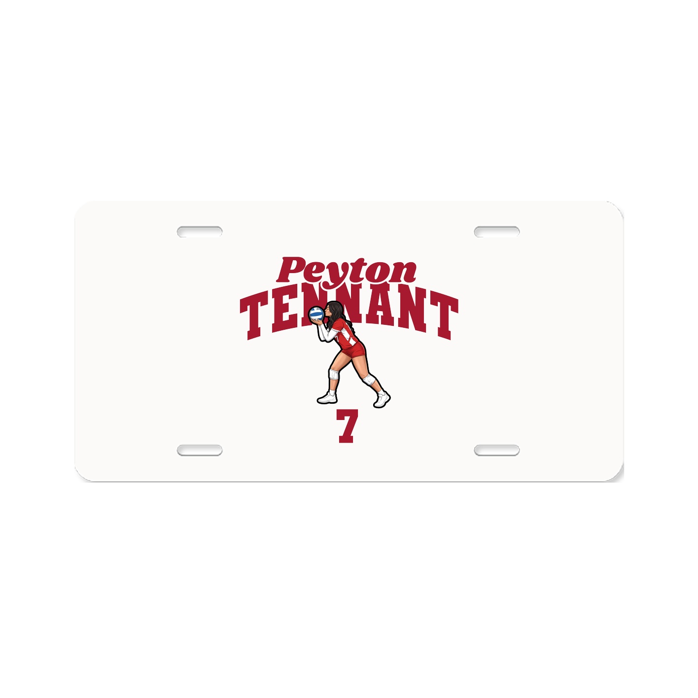 License Plate — Signature Arch in Classic