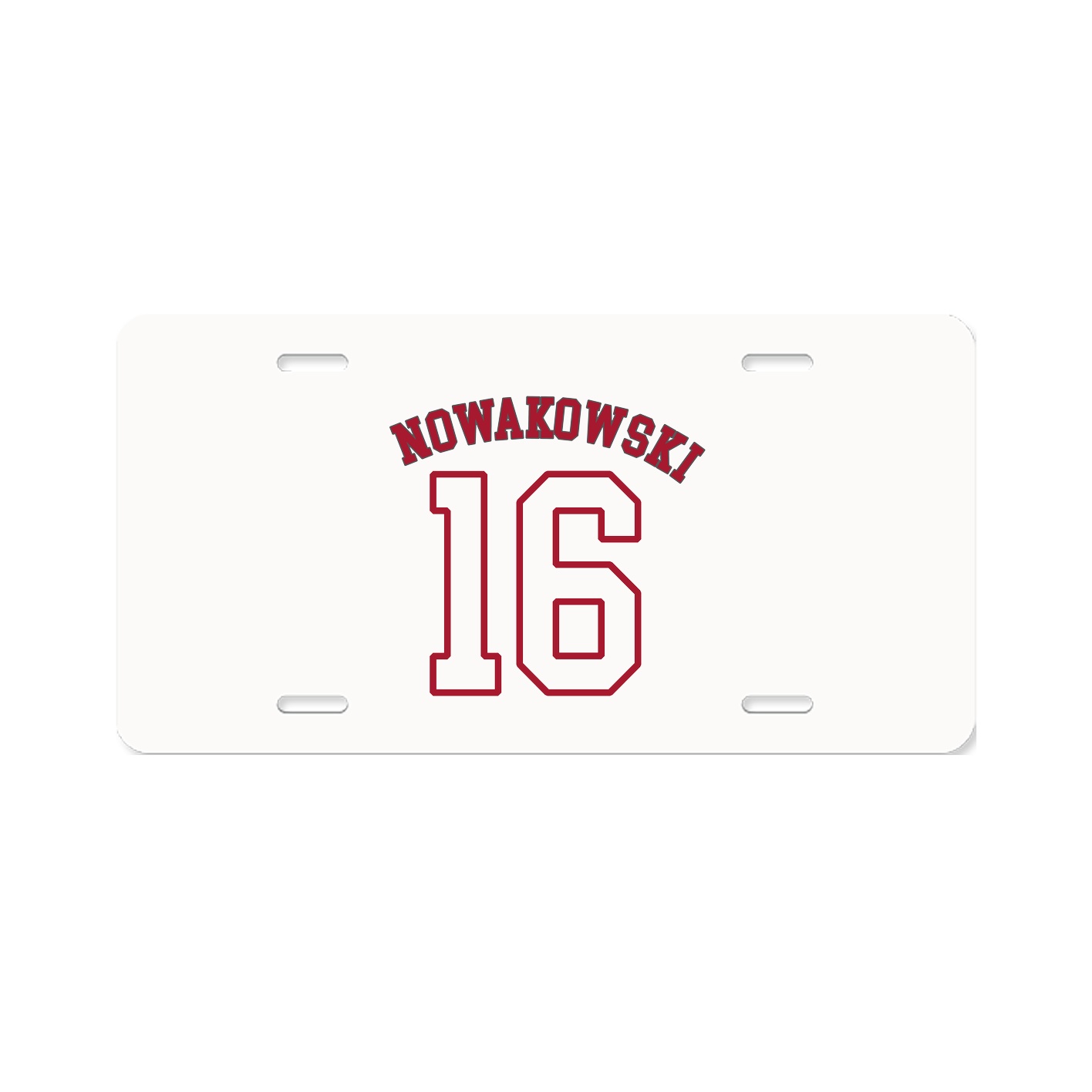 License Plate — Shirsey Arch in Classic