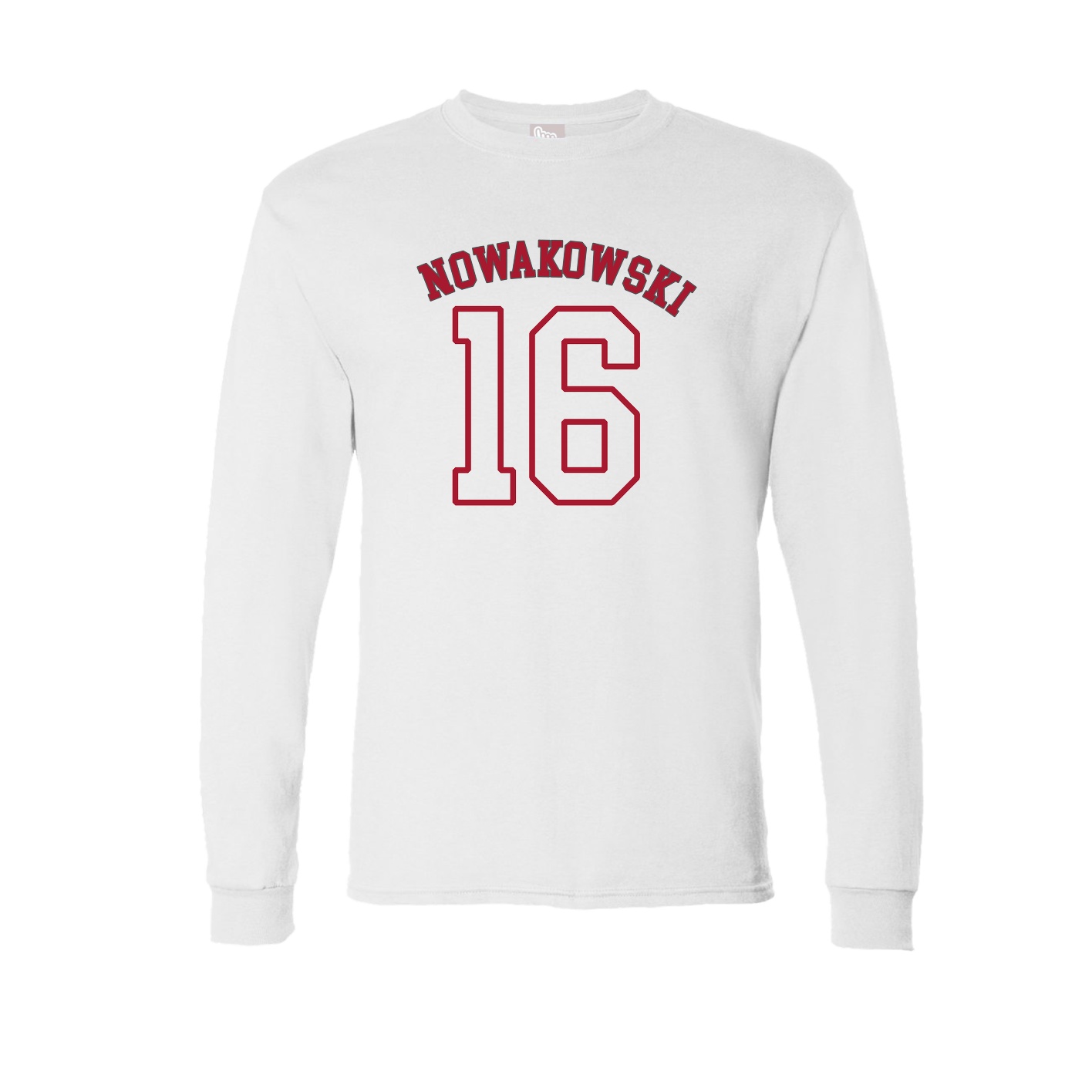 Long Sleeve Tee — Shirsey Arch in White