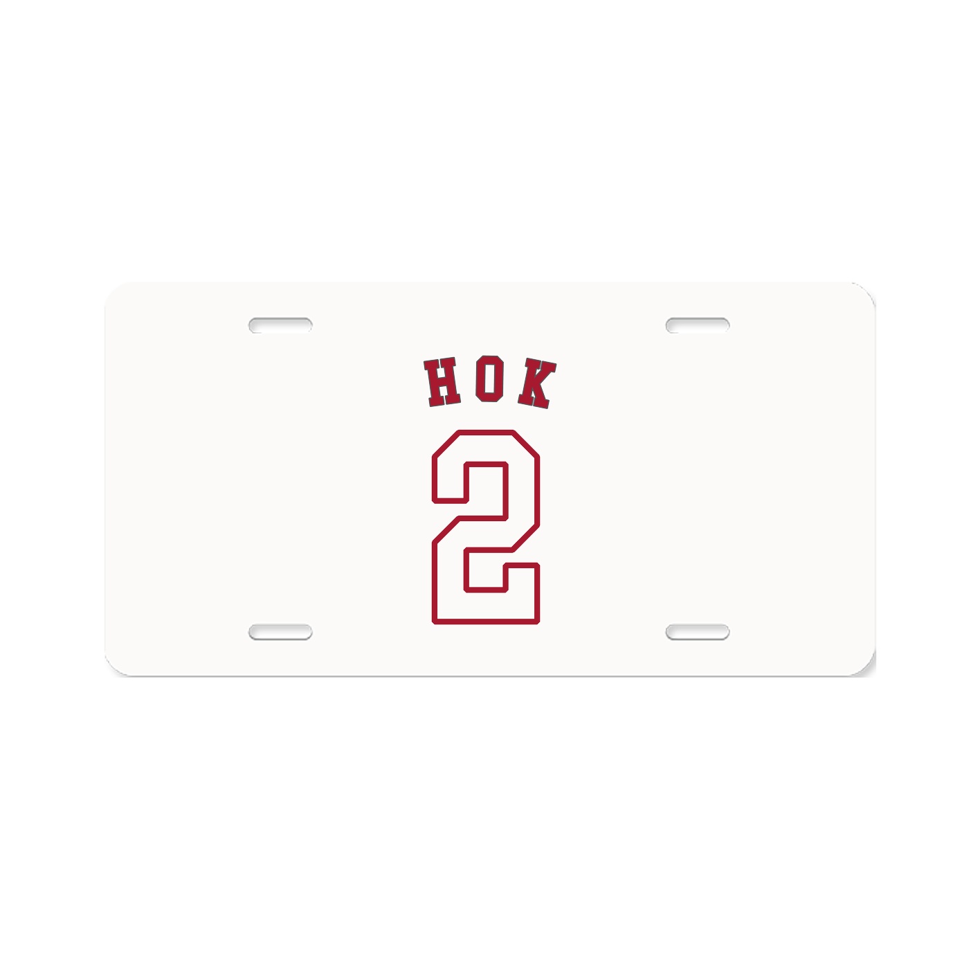 License Plate — Shirsey Arch in Classic