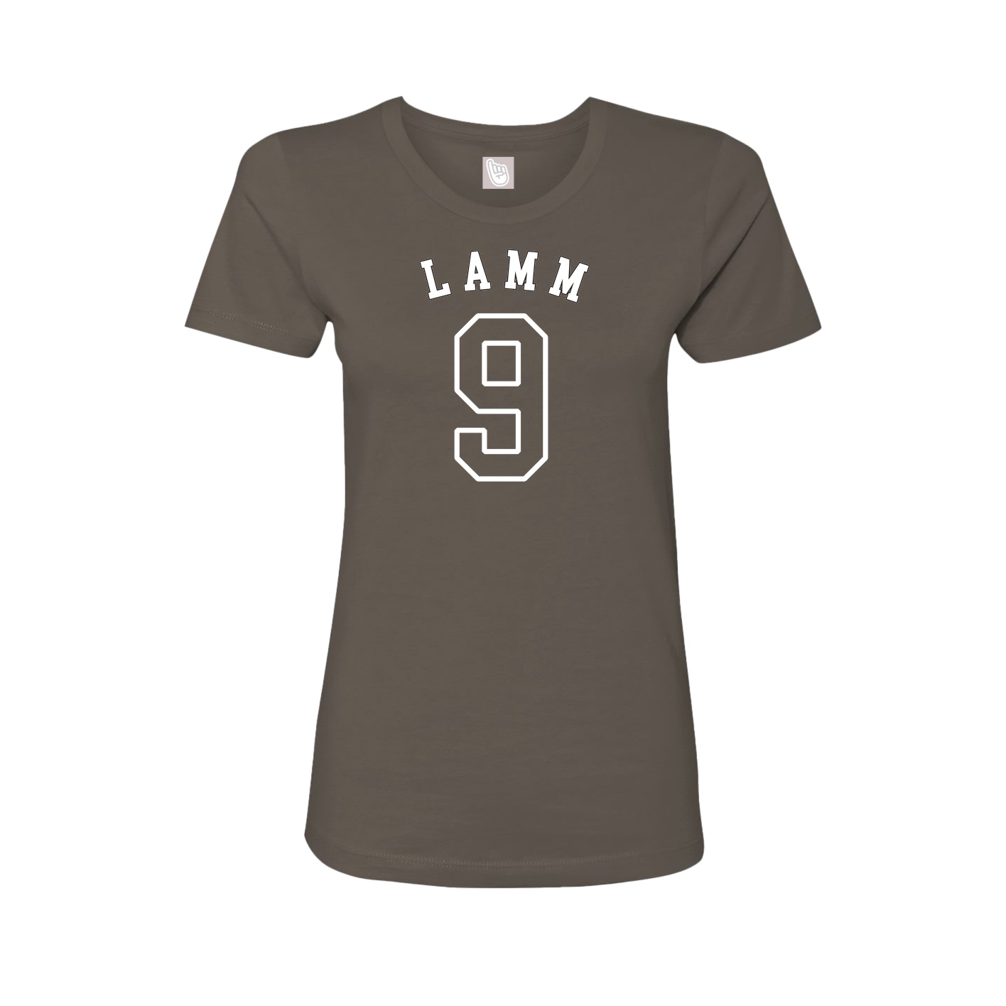 Fitted Women's Tee — Shirsey Arch in Grey