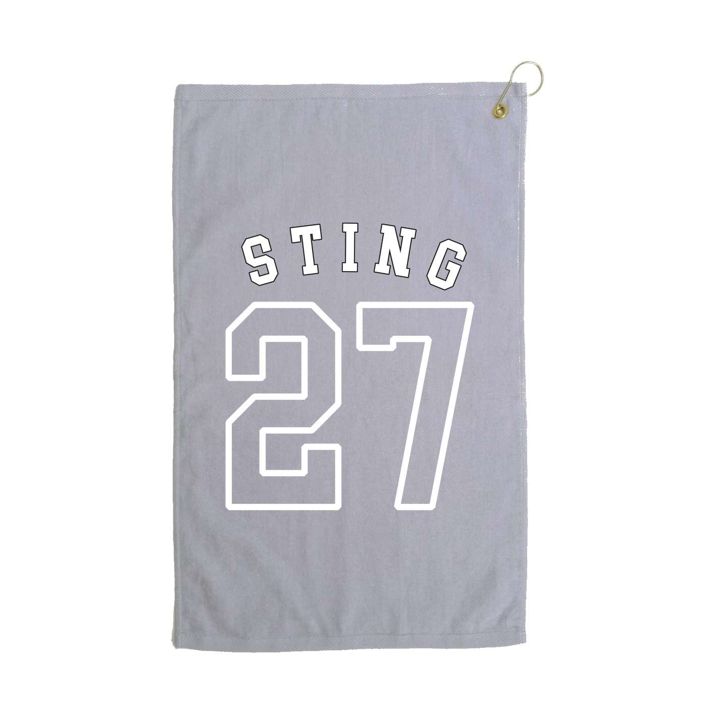 Golf Towel — Shirsey Arch in Grey