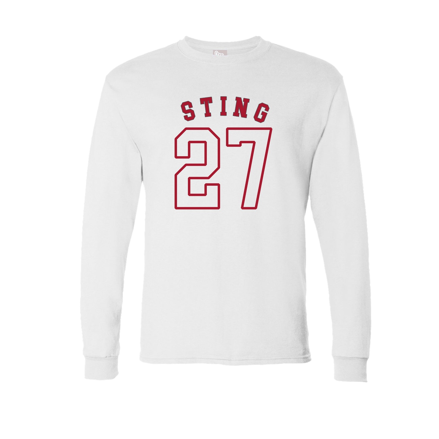 Long Sleeve Tee — Shirsey Arch in White