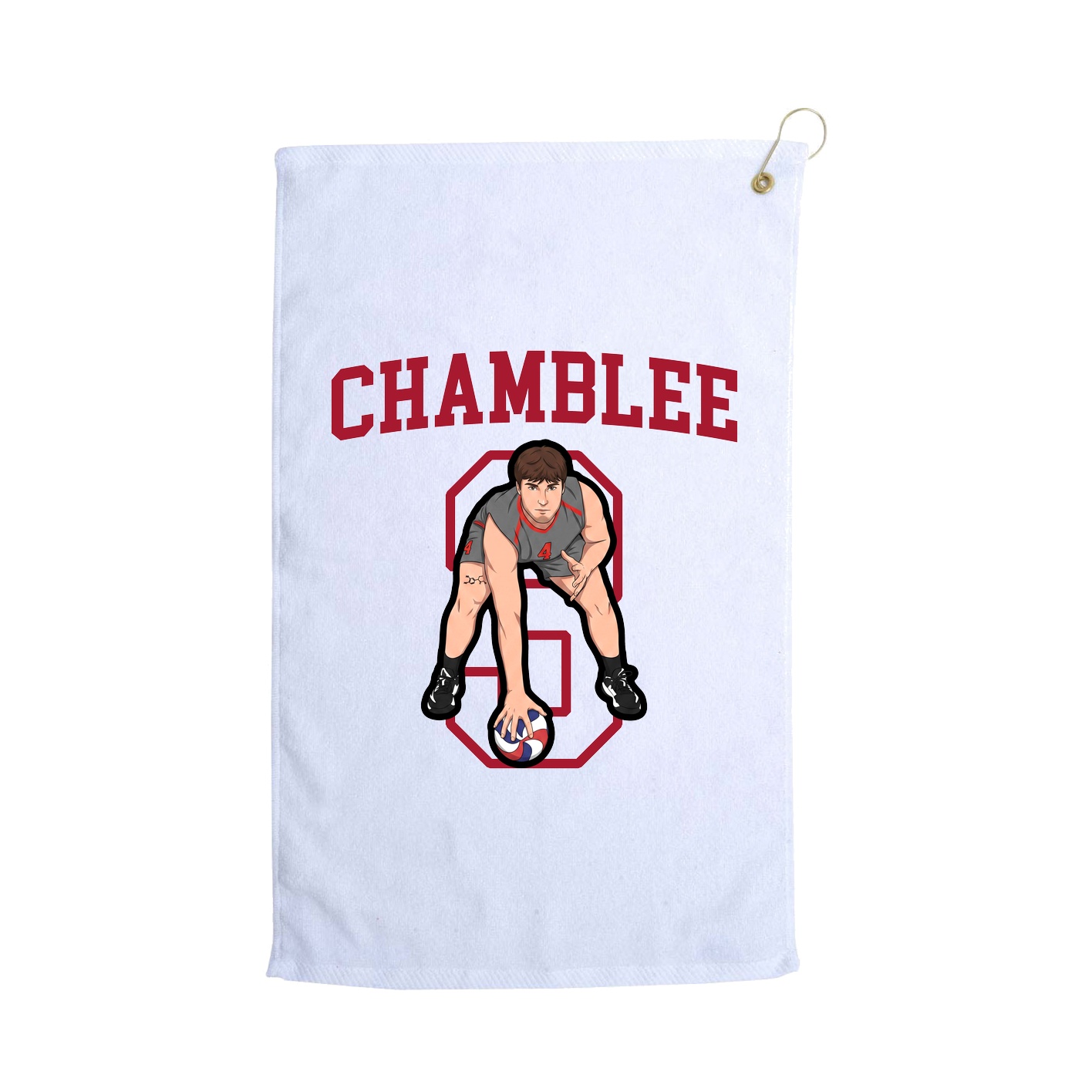 Golf Towel — Shirsey in White