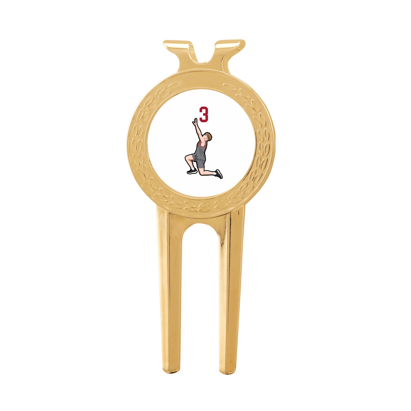 Divot Tool with Ball Marker — Number Top in Classic