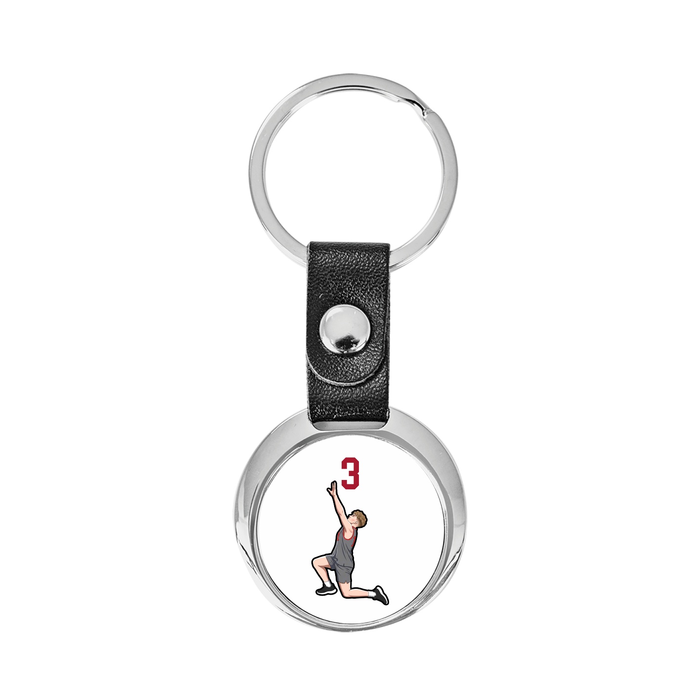 Key Chain — Number Top in Classic