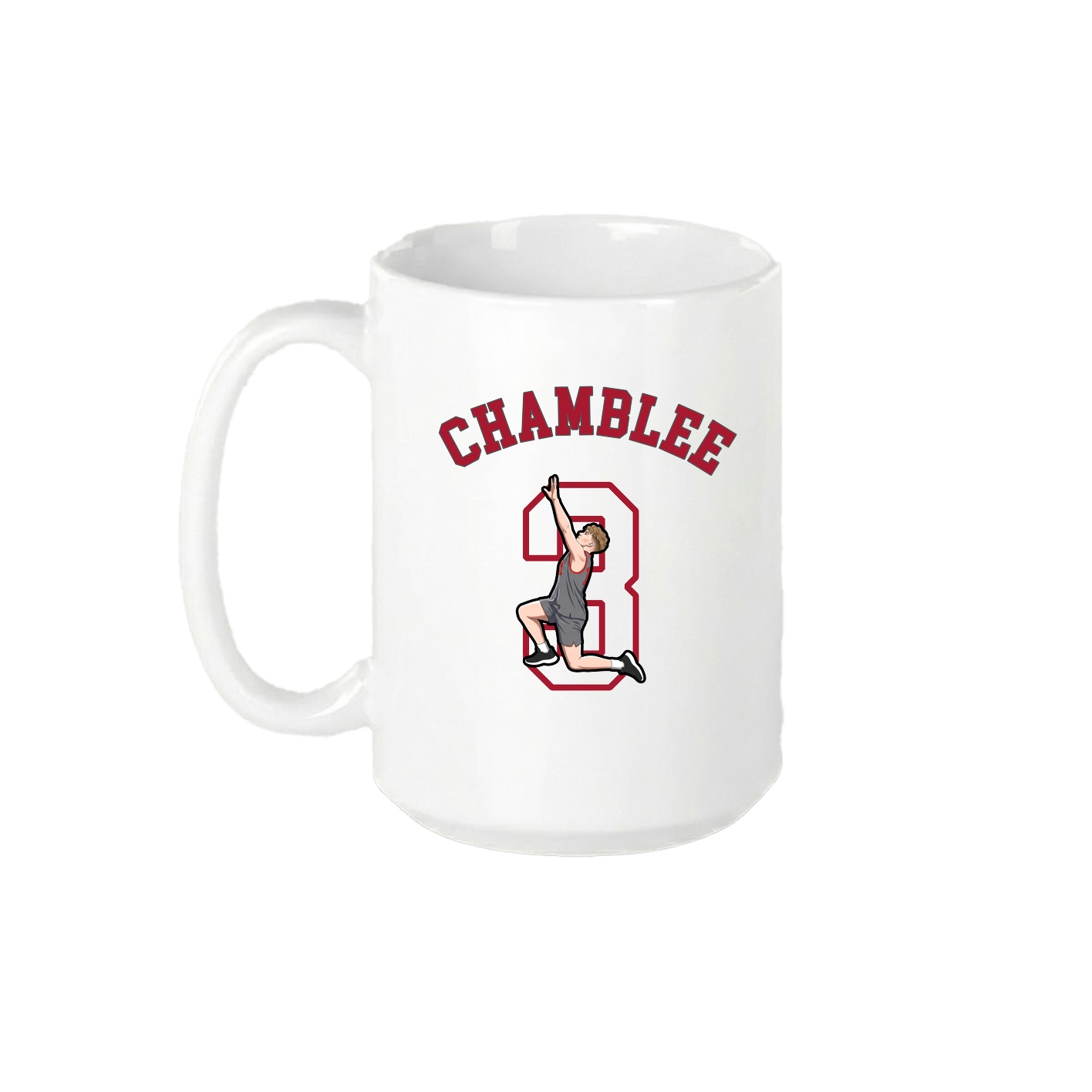 15oz Coffee Mug — Shirsey Arch in White