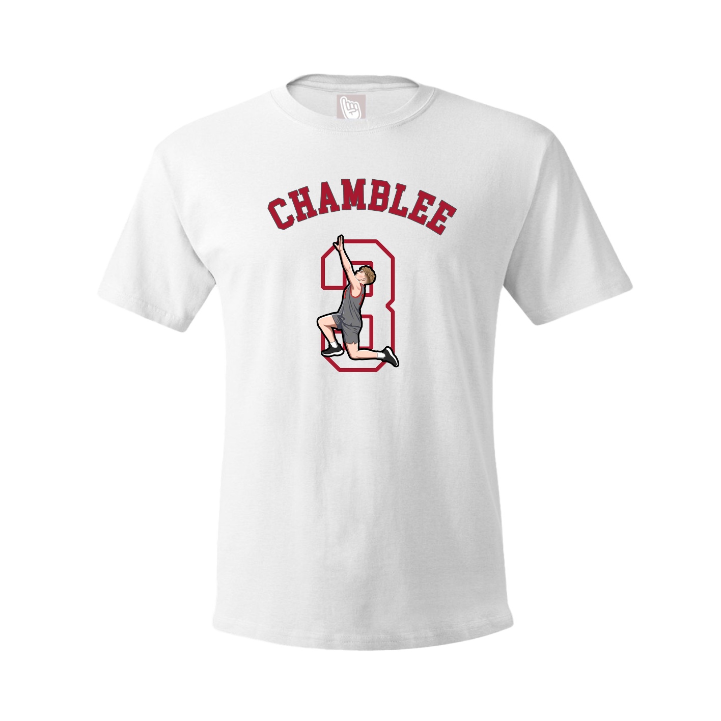 Tee — Shirsey Arch in White