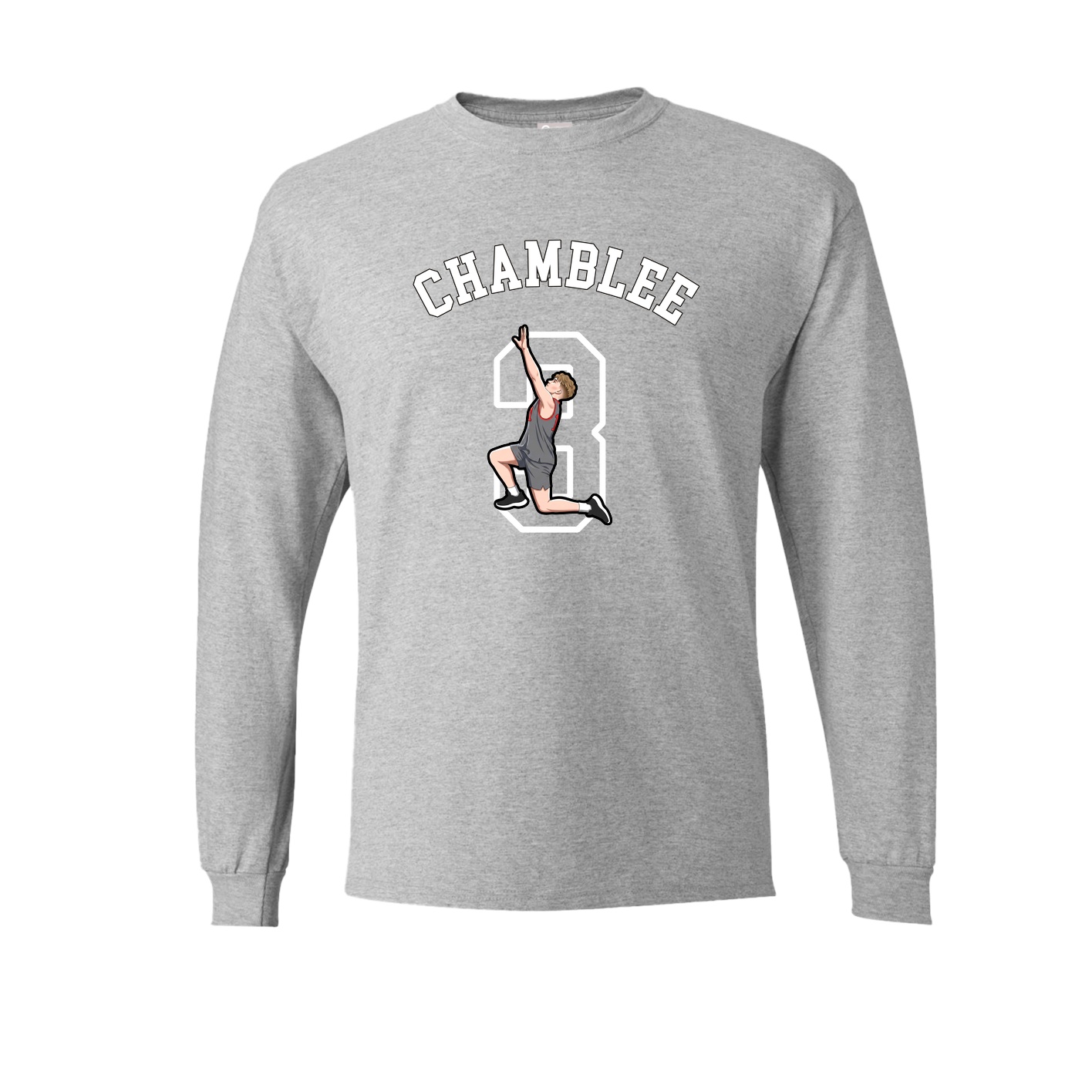 Long Sleeve Tee — Shirsey Arch in Grey