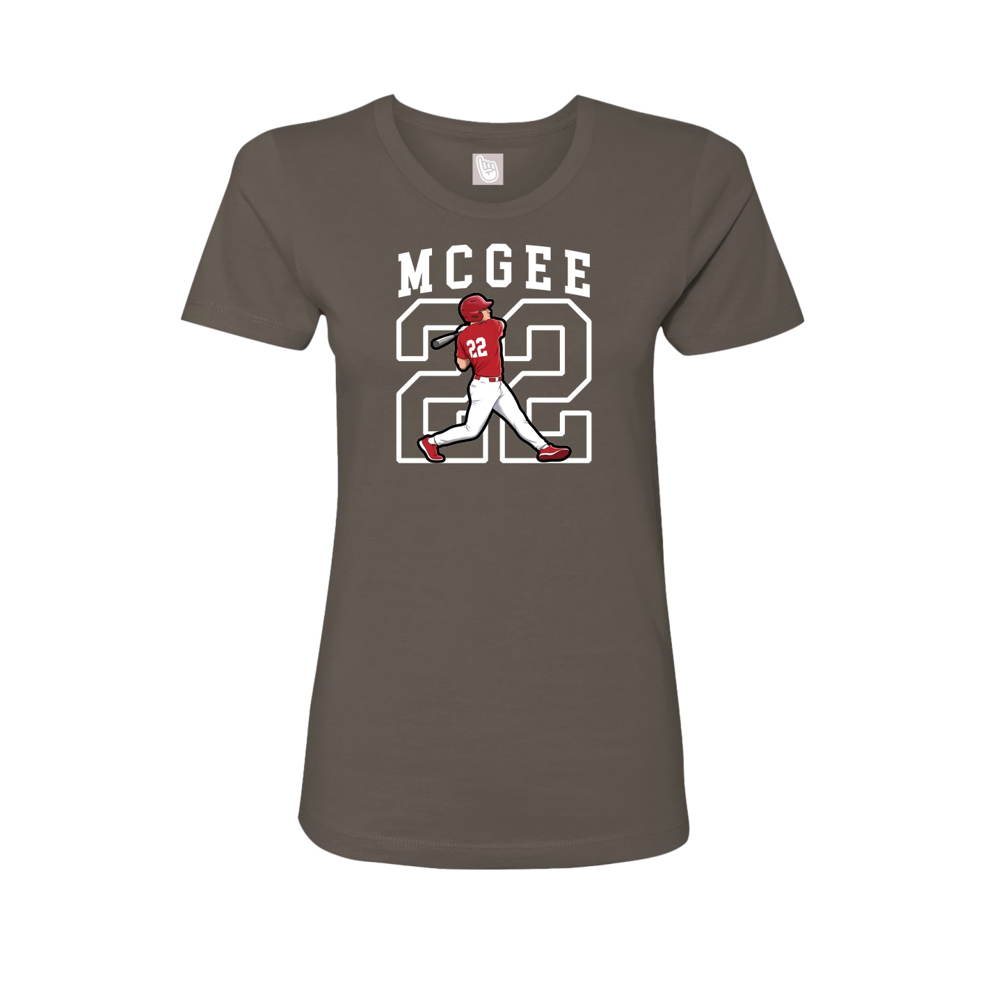 Fitted Women's Tee — Shirsey in Grey