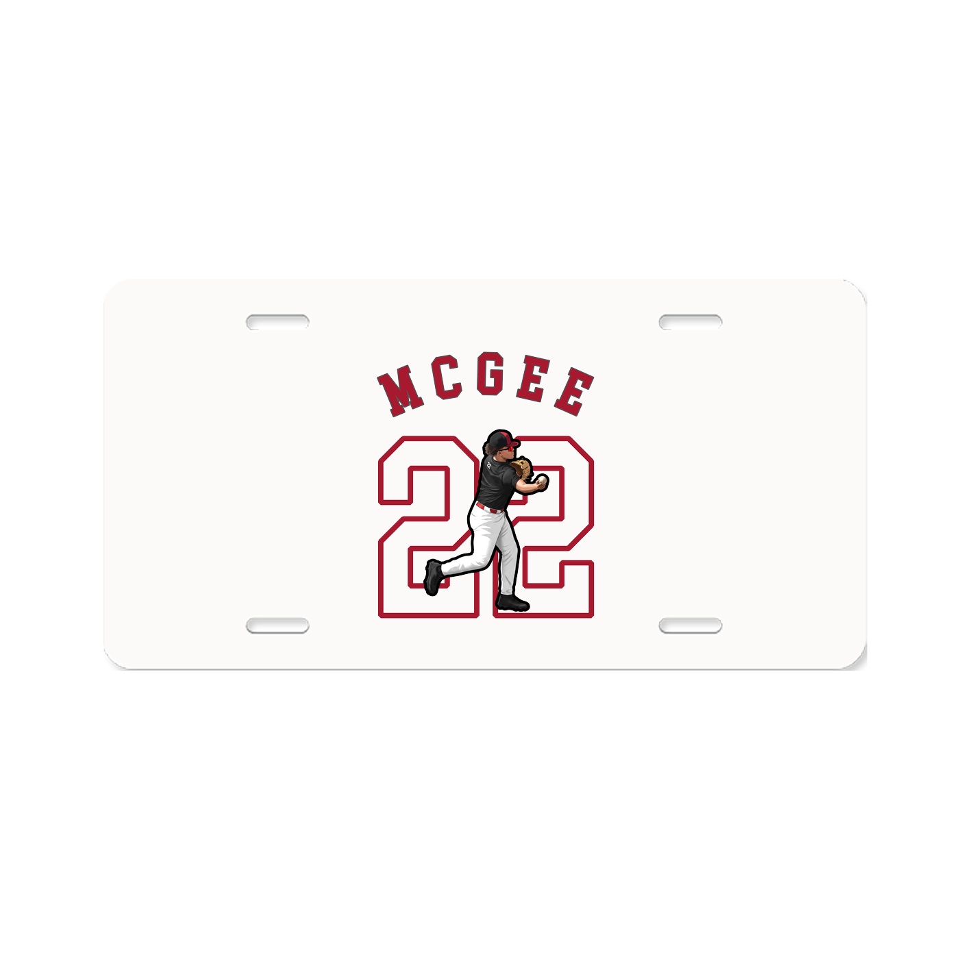 License Plate — Shirsey Arch in Classic