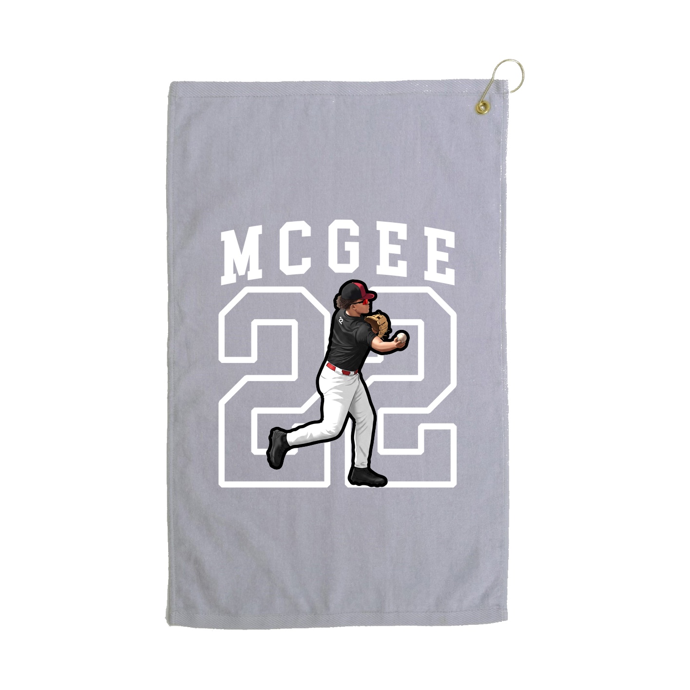 Golf Towel — Shirsey in Grey