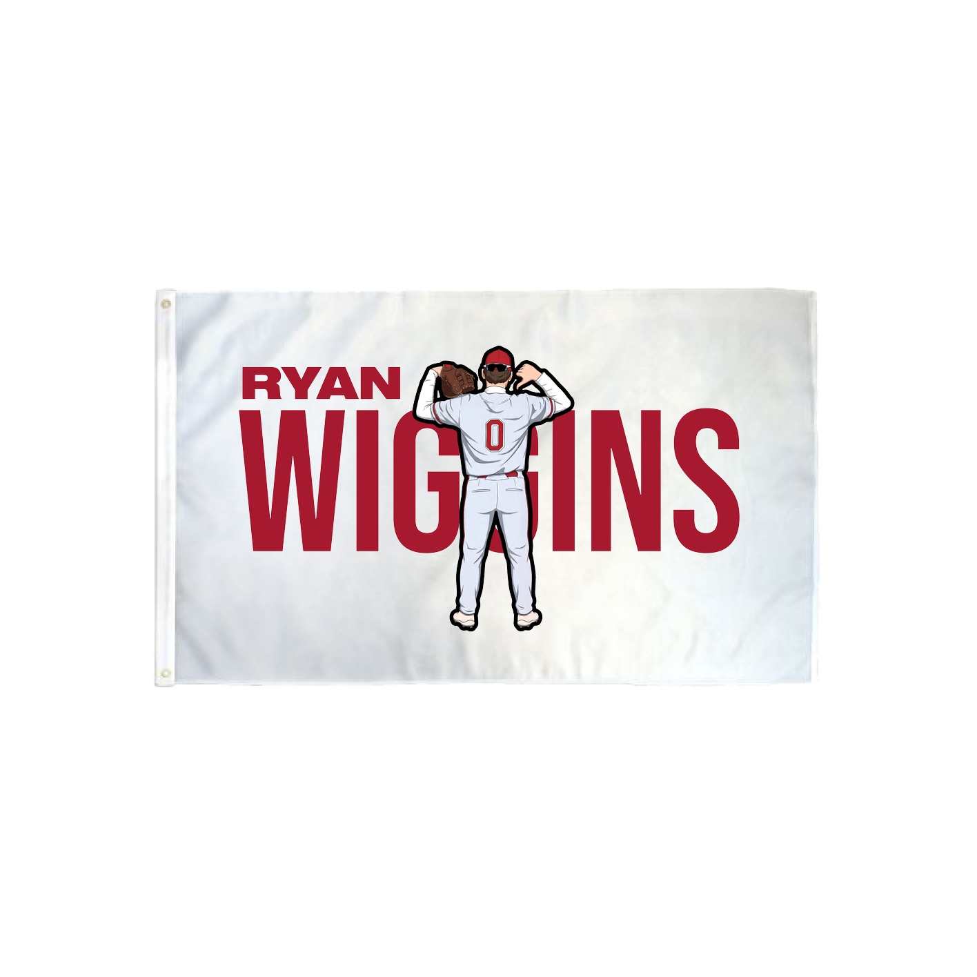 3x5 Flag — Player Name in Classic