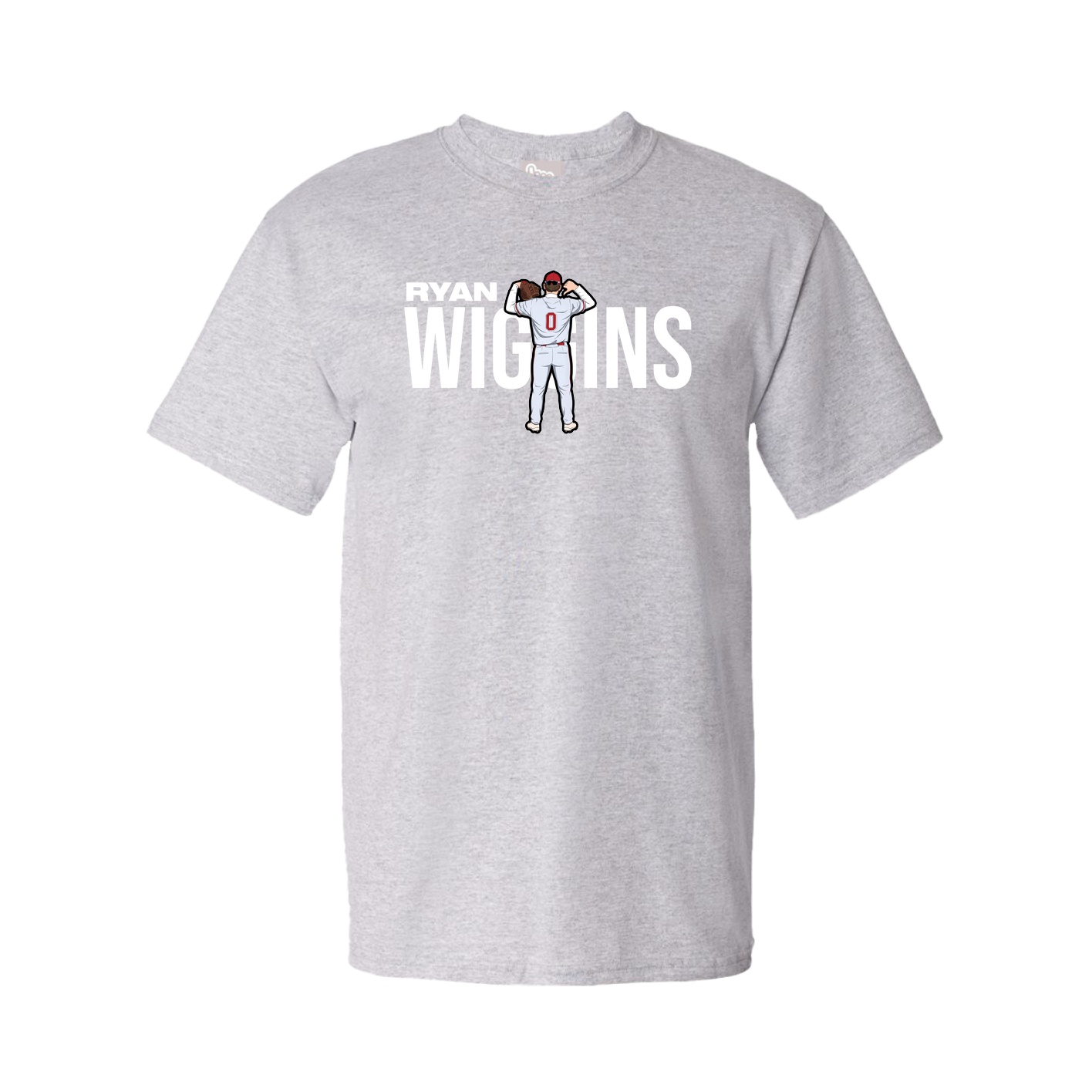 Youth Tee — Player Name in Grey