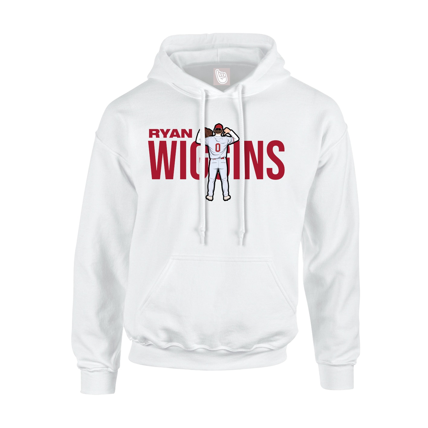 Hoodie — Player Name in White