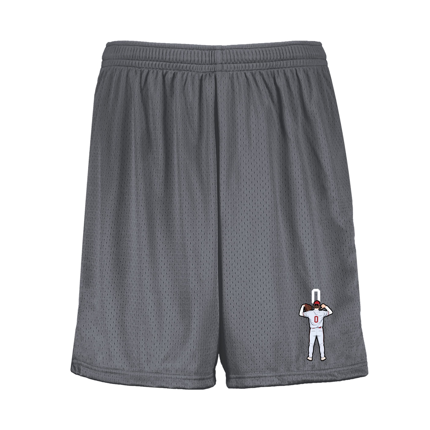 Shorts — Number Top in Grey