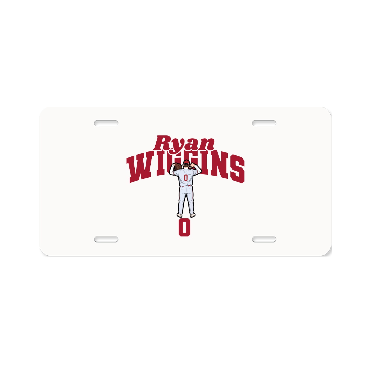 License Plate — Signature Arch in Classic